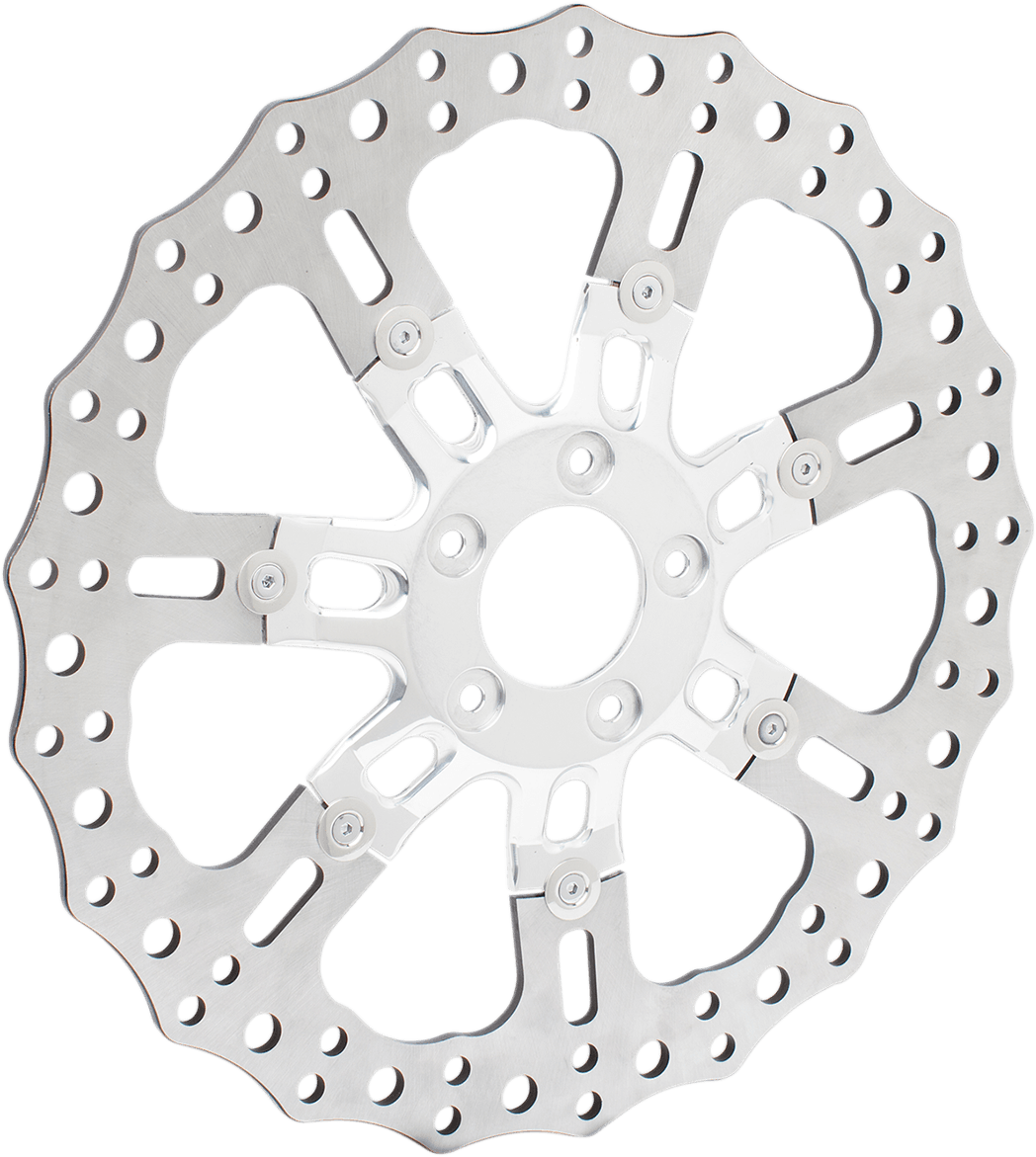 ARLEN NESS 1710-3321 Front Rotor - 7 Valve - 14" - Chrome