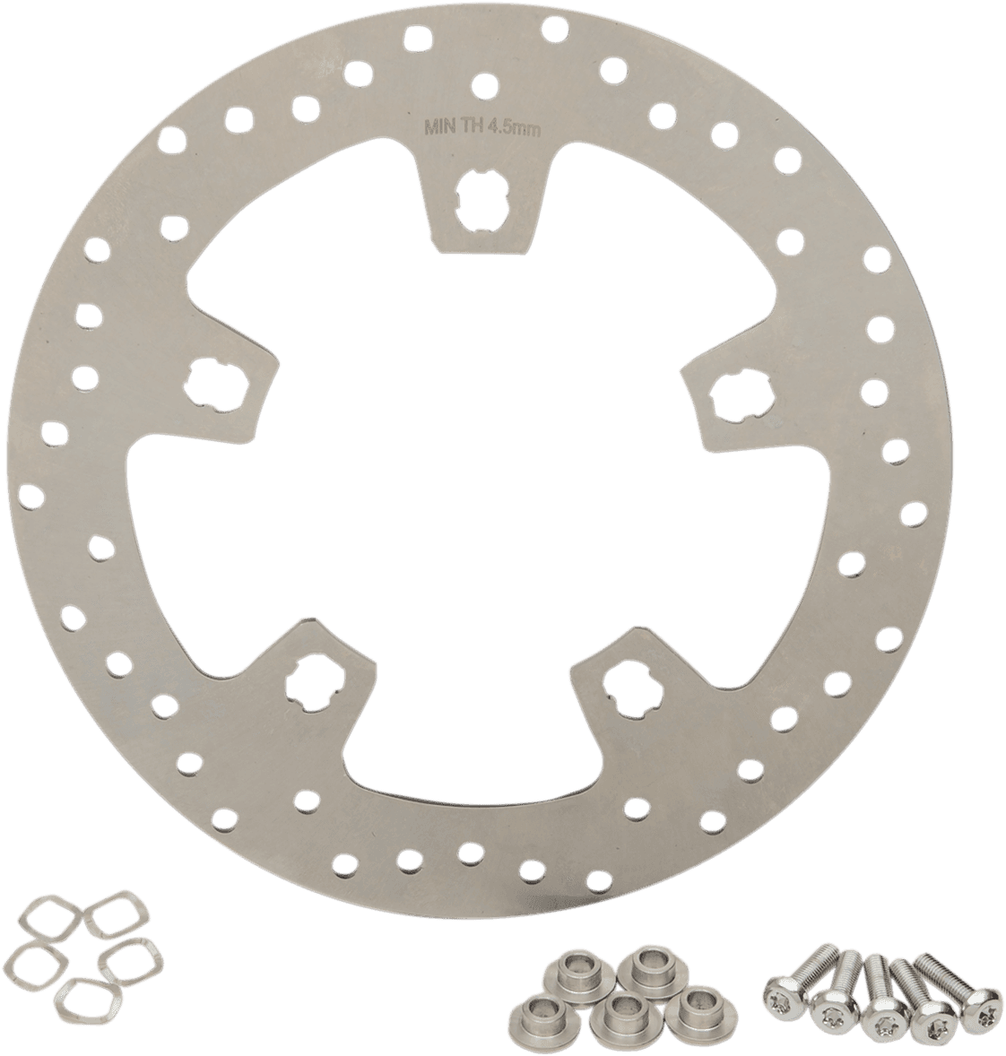 DRAG SPECIALTIES 1710-3410 Front Rotor - 11.5" - Stainless Steel