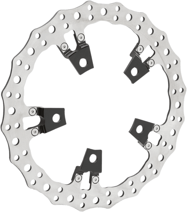 ARLEN NESS 1710-3514 Jagged Left Brake Rotor - Touring - 14" — image 4 of 4