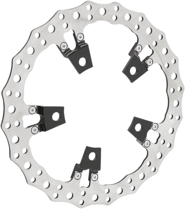 ARLEN NESS 1710-3515 Jagged Right Brake Rotor - Touring - 14"