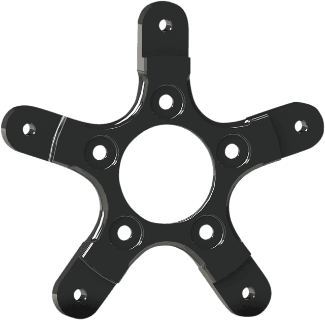 ARLEN NESS 1710-3521 Rotor Mount - Ness Wheel - Black — image 1 of 2