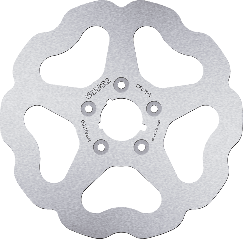 GALFER 1710-3618 Brake Rotor - Front - Solid Mount
