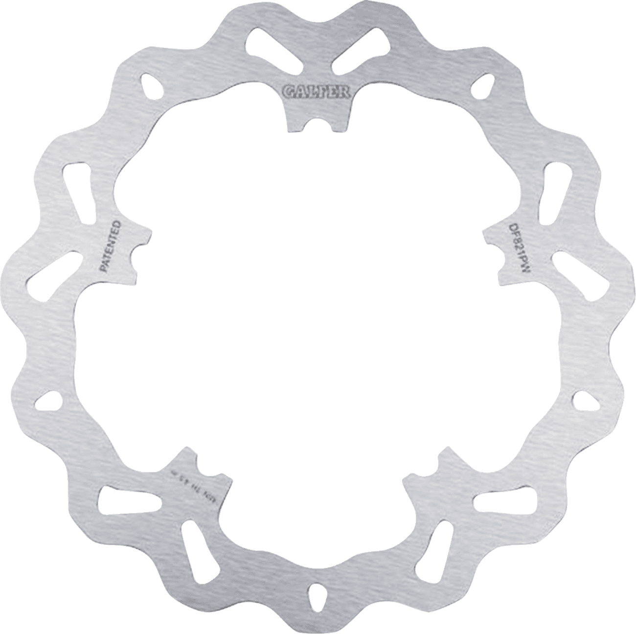 GALFER 1710-3632 Brake Rotor - Front - Semi-Floating