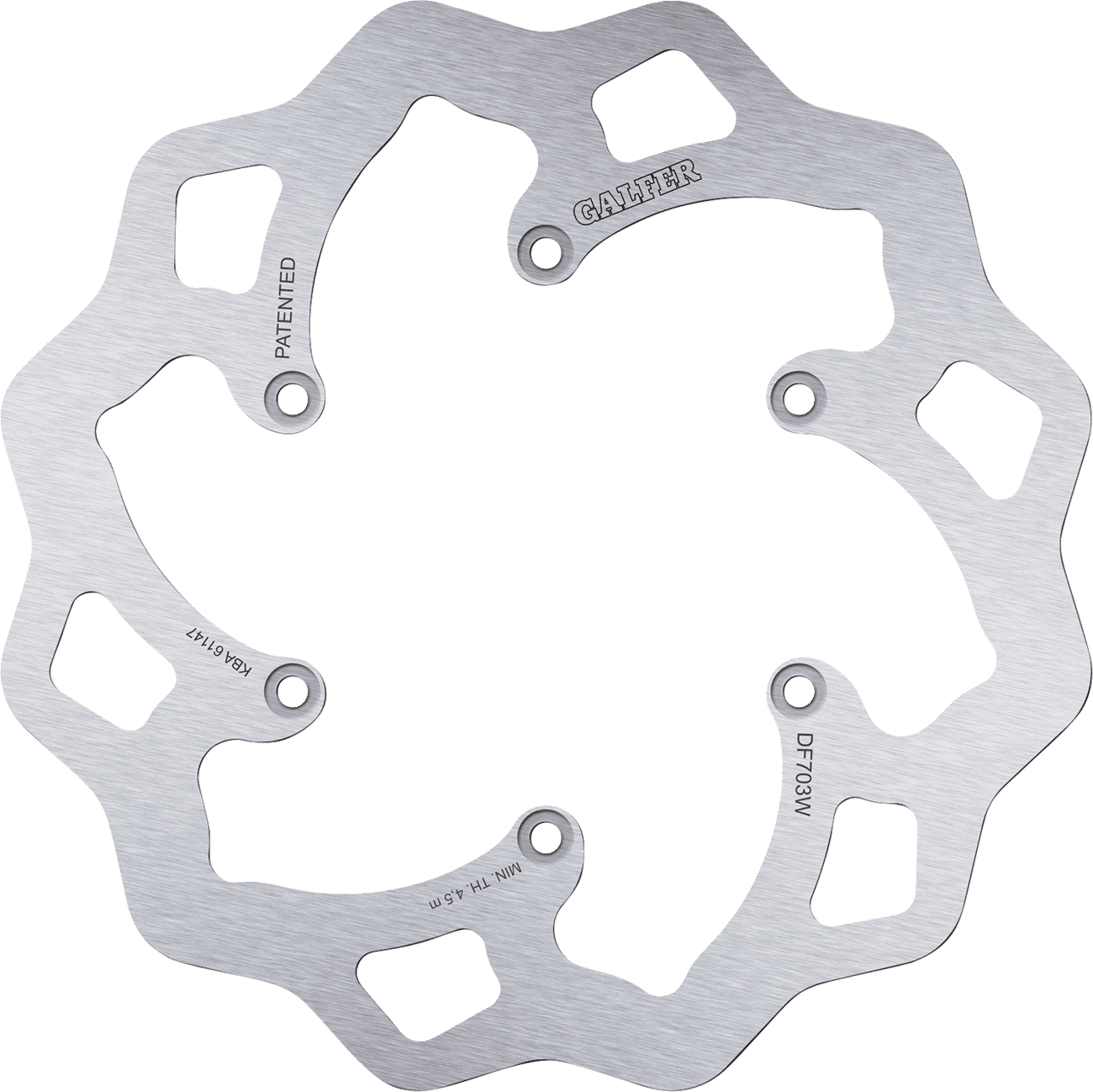 GALFER 1710-3690 Brake Rotor - Rear