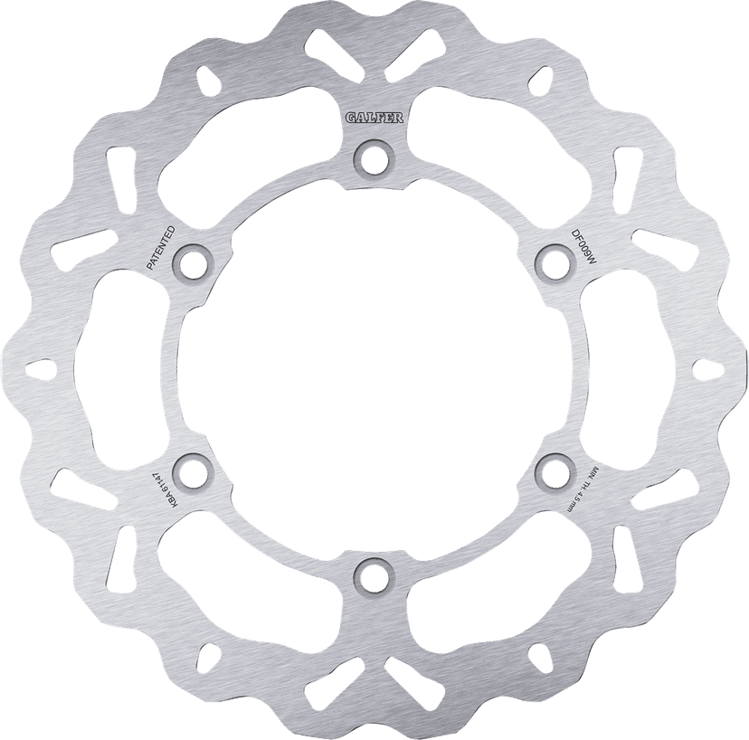 GALFER 1710-3765 Brake Rotor - Front — image 1 of 2