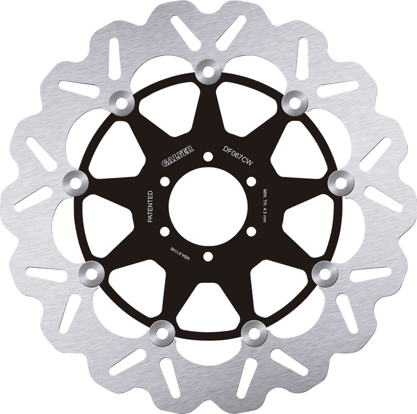 GALFER 1710-3776 Brake Rotor - Front