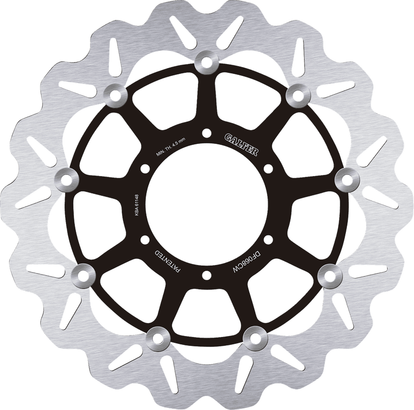 GALFER 1710-3777 Brake Rotor - Front
