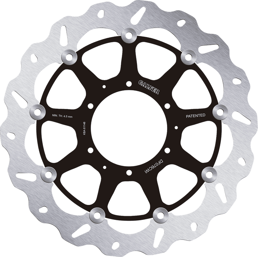 GALFER 1710-3783 Brake Rotor - Front