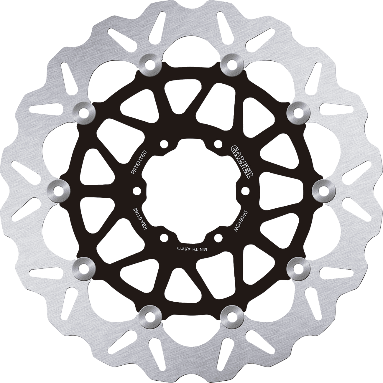 GALFER 1710-3787 Brake Rotor - Front