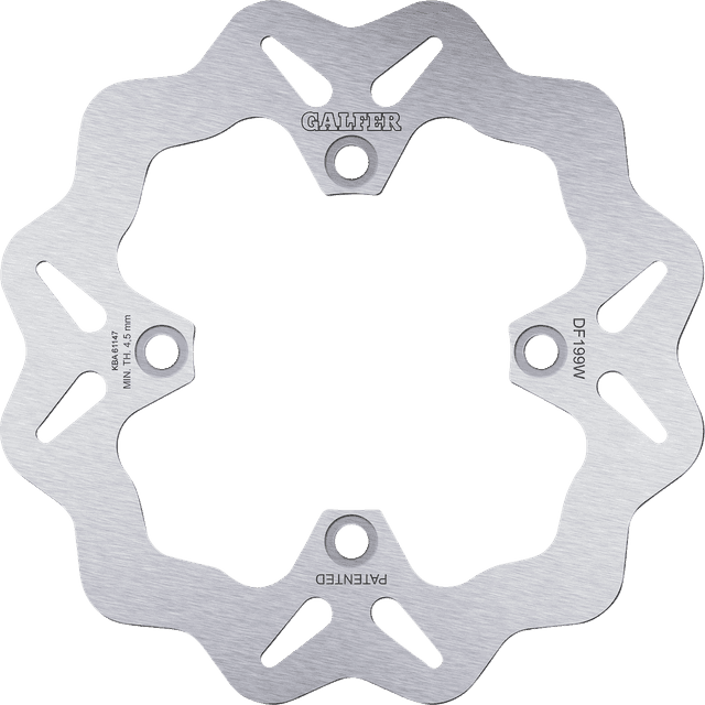 GALFER 1710-3803 Brake Rotor - Rear