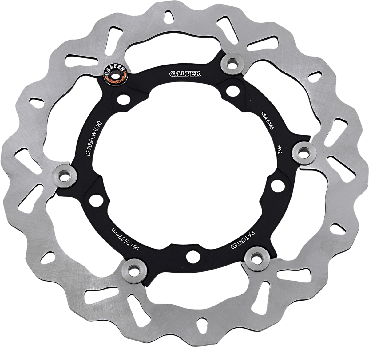 GALFER 1710-3806 Brake Rotor - Front