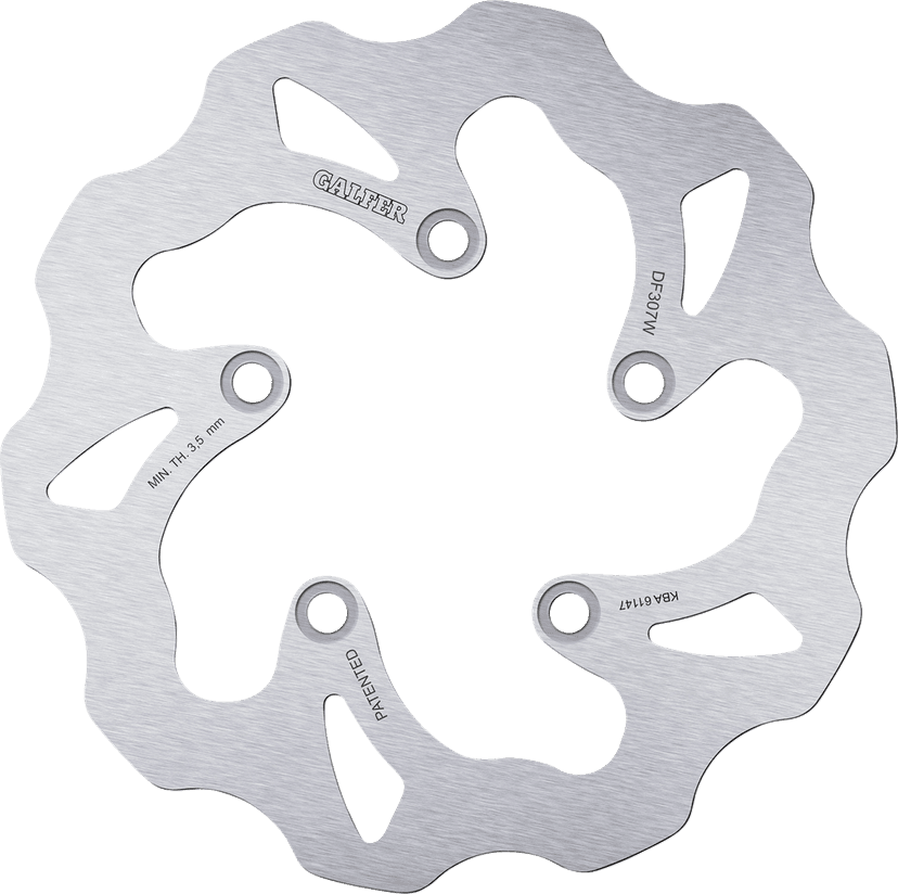 GALFER 1710-3811 Brake Rotor - Rear — image 2 of 2