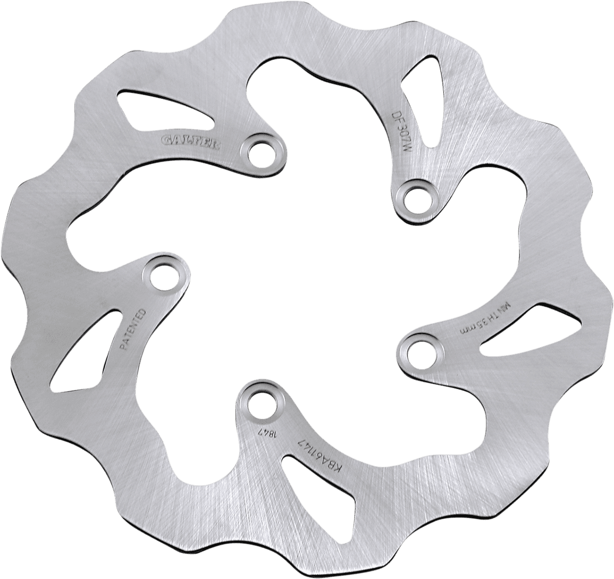 GALFER 1710-3811 Brake Rotor - Rear