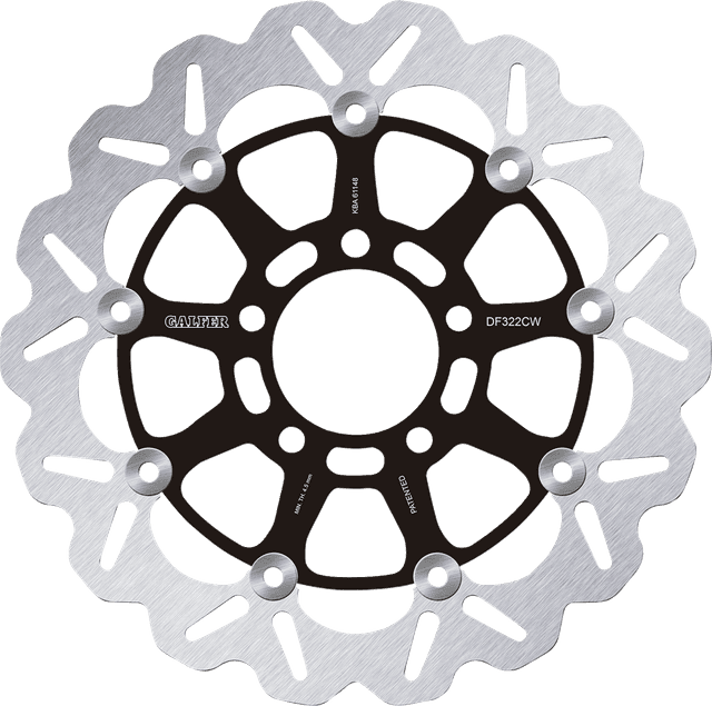 GALFER 1710-3815 Brake Rotor - Front