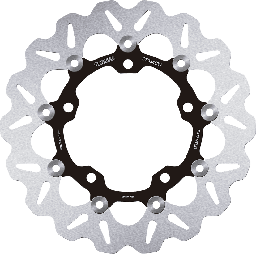 GALFER 1710-3818 Brake Rotor - Front