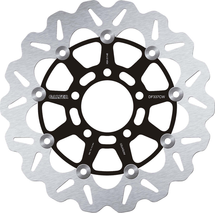 GALFER 1710-3819 Brake Rotor - Front