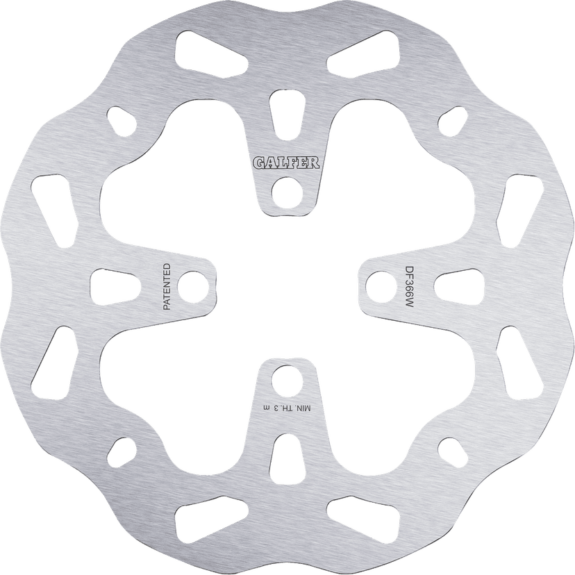 GALFER 1710-3828 Brake Rotor - Front