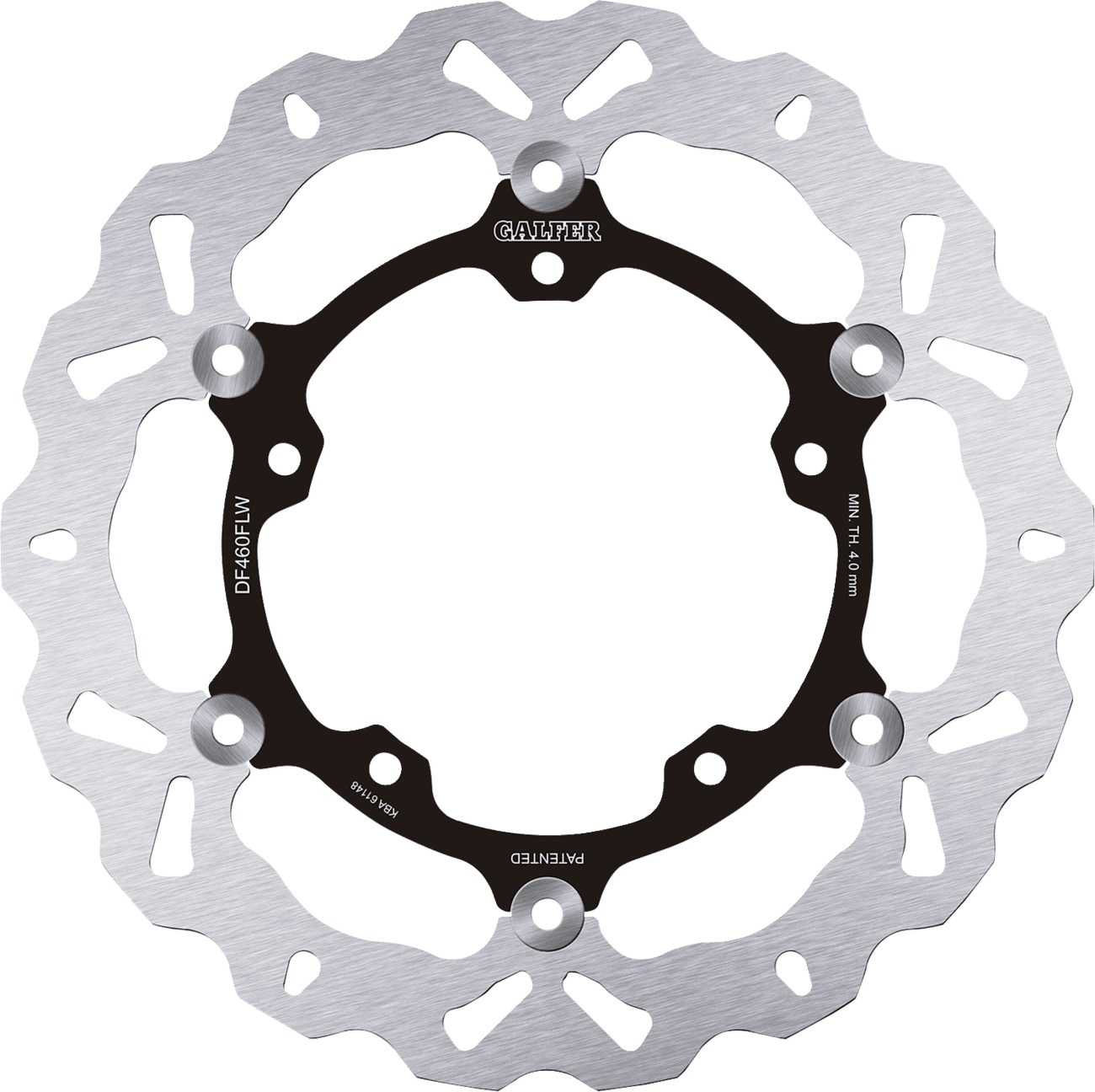 GALFER 1710-3833 Brake Rotor - Front