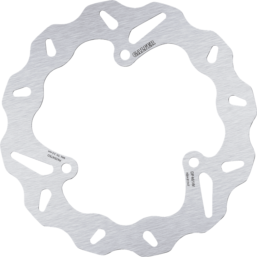 GALFER 1710-3834 Brake Rotor - Rear