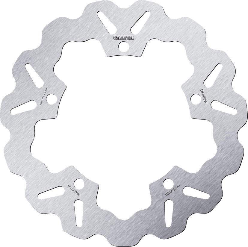 GALFER 1710-3836 Brake Rotor - Rear