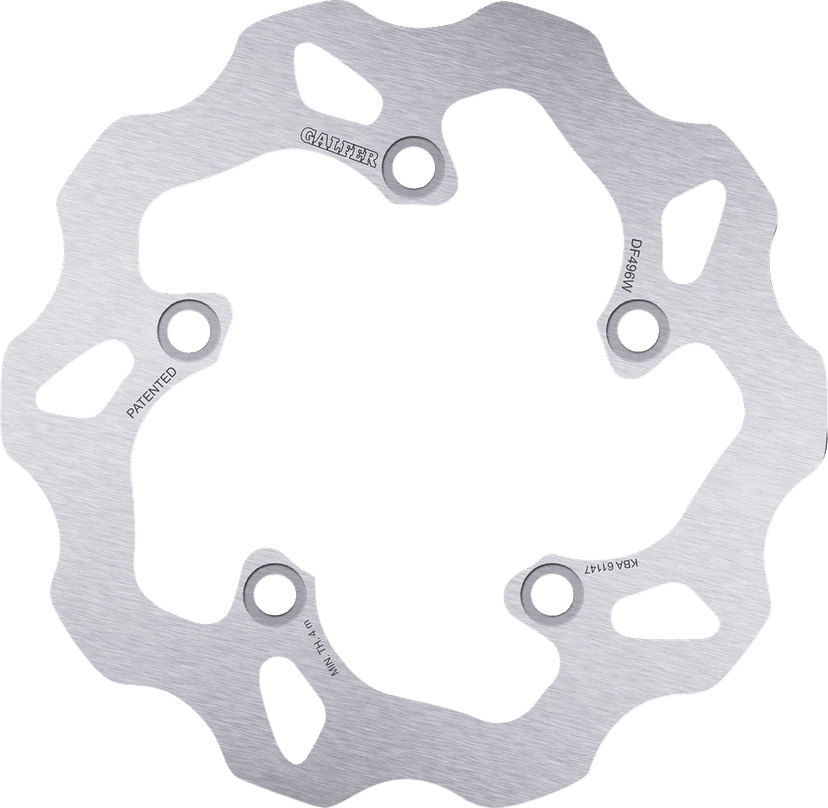 GALFER 1710-3846 Brake Rotor - Rear — image 2 of 2