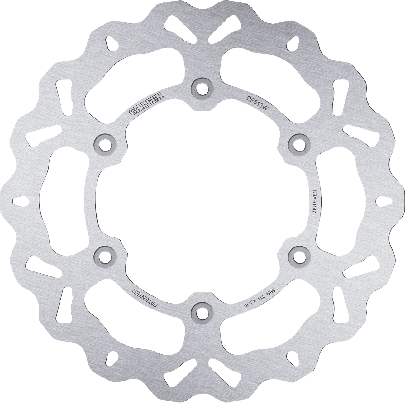 GALFER 1710-3848 Brake Rotor - Rear