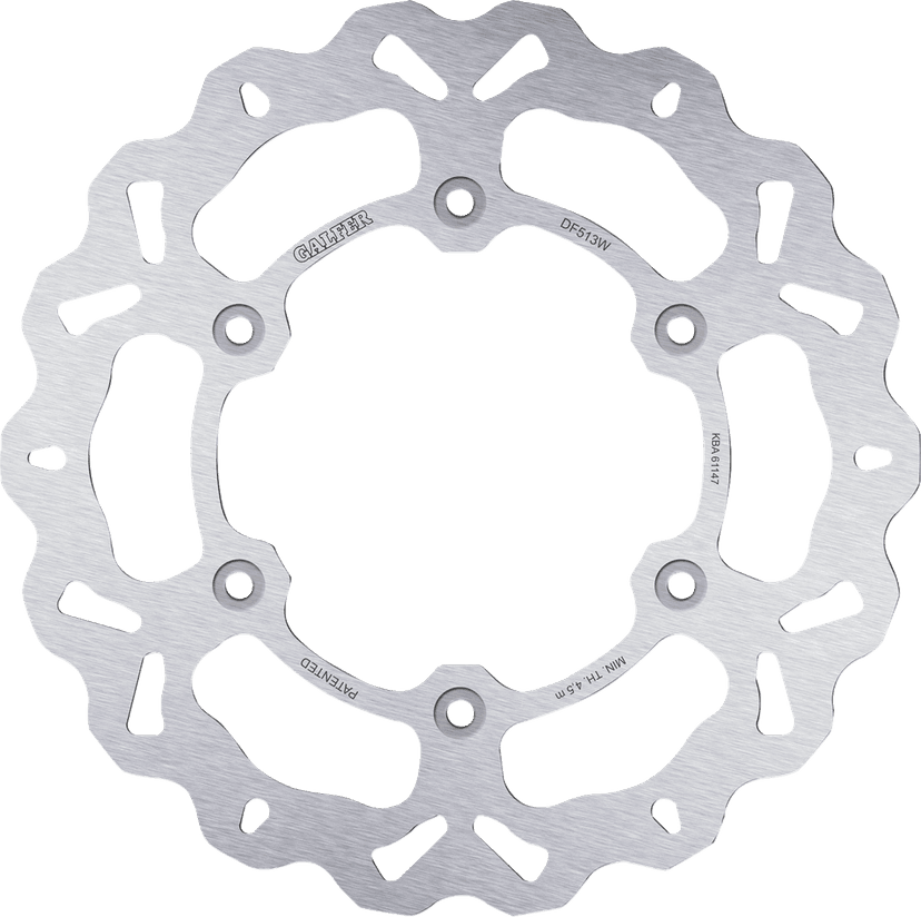 GALFER 1710-3848 Brake Rotor - Rear