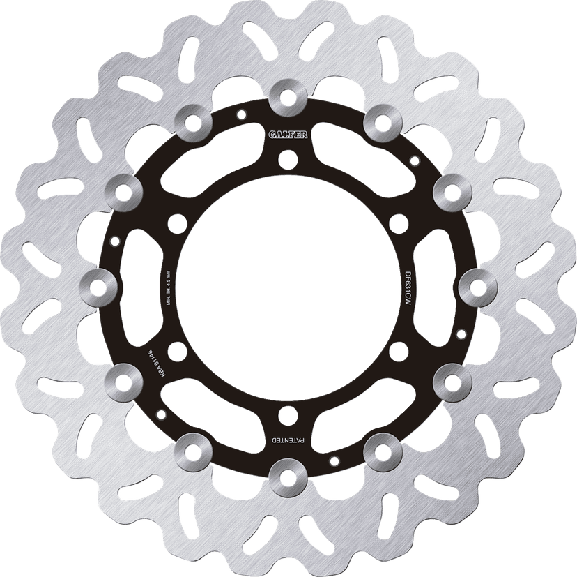 GALFER 1710-3853 Brake Rotor - Front