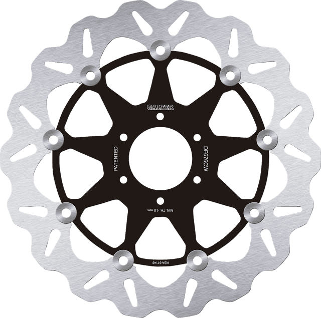 GALFER 1710-3858 Brake Rotor - Front