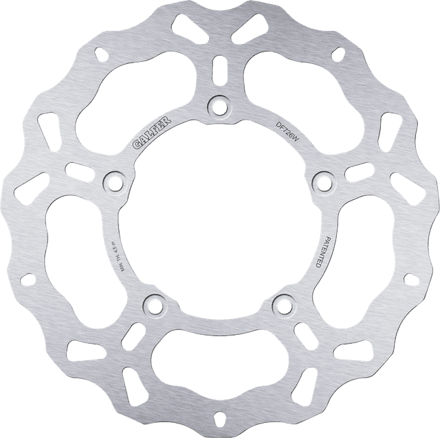 GALFER 1710-3862 Brake Rotor - Rear