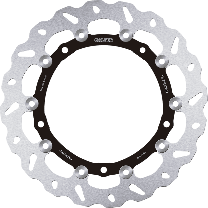 GALFER 1710-3863 Brake Rotor - Front Right