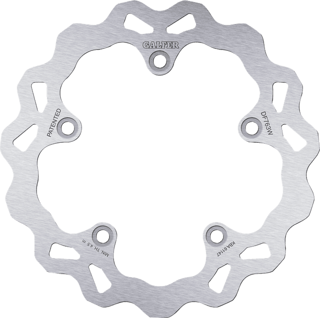 GALFER 1710-3866 Brake Rotor - Rear