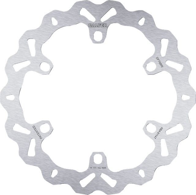 GALFER 1710-3867 Brake Rotor - Front