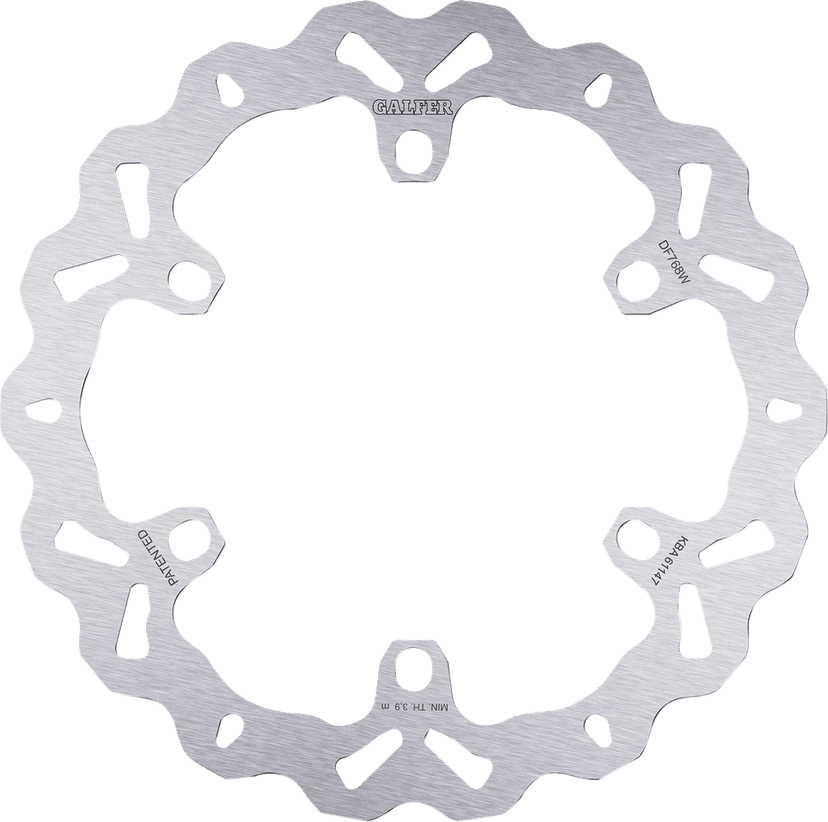 GALFER 1710-3867 Brake Rotor - Front