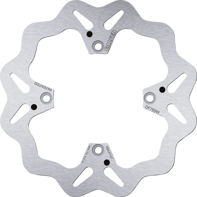 GALFER 1710-3868 Brake Rotor - Rear