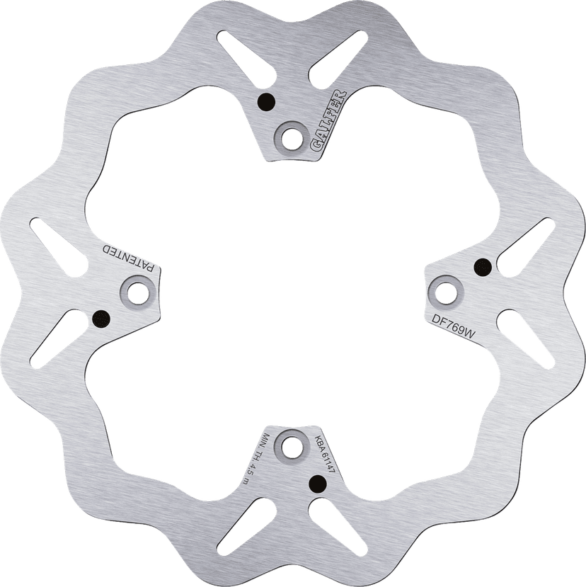 GALFER 1710-3868 Brake Rotor - Rear