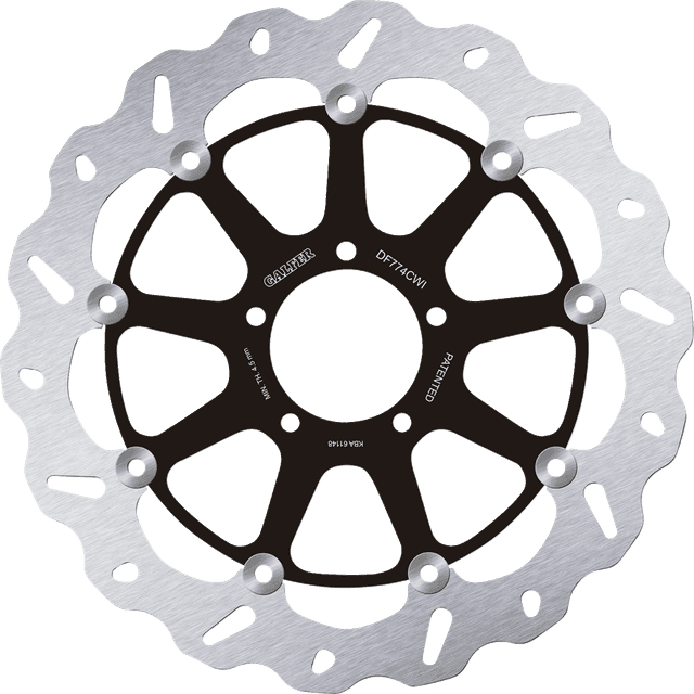 GALFER 1710-3874 Brake Rotor - Front Left