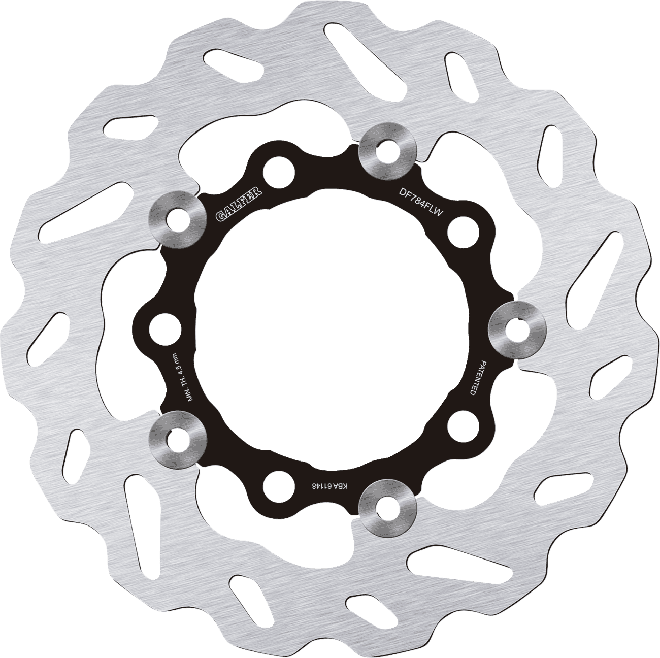 GALFER 1710-3879 Brake Rotor - Rear