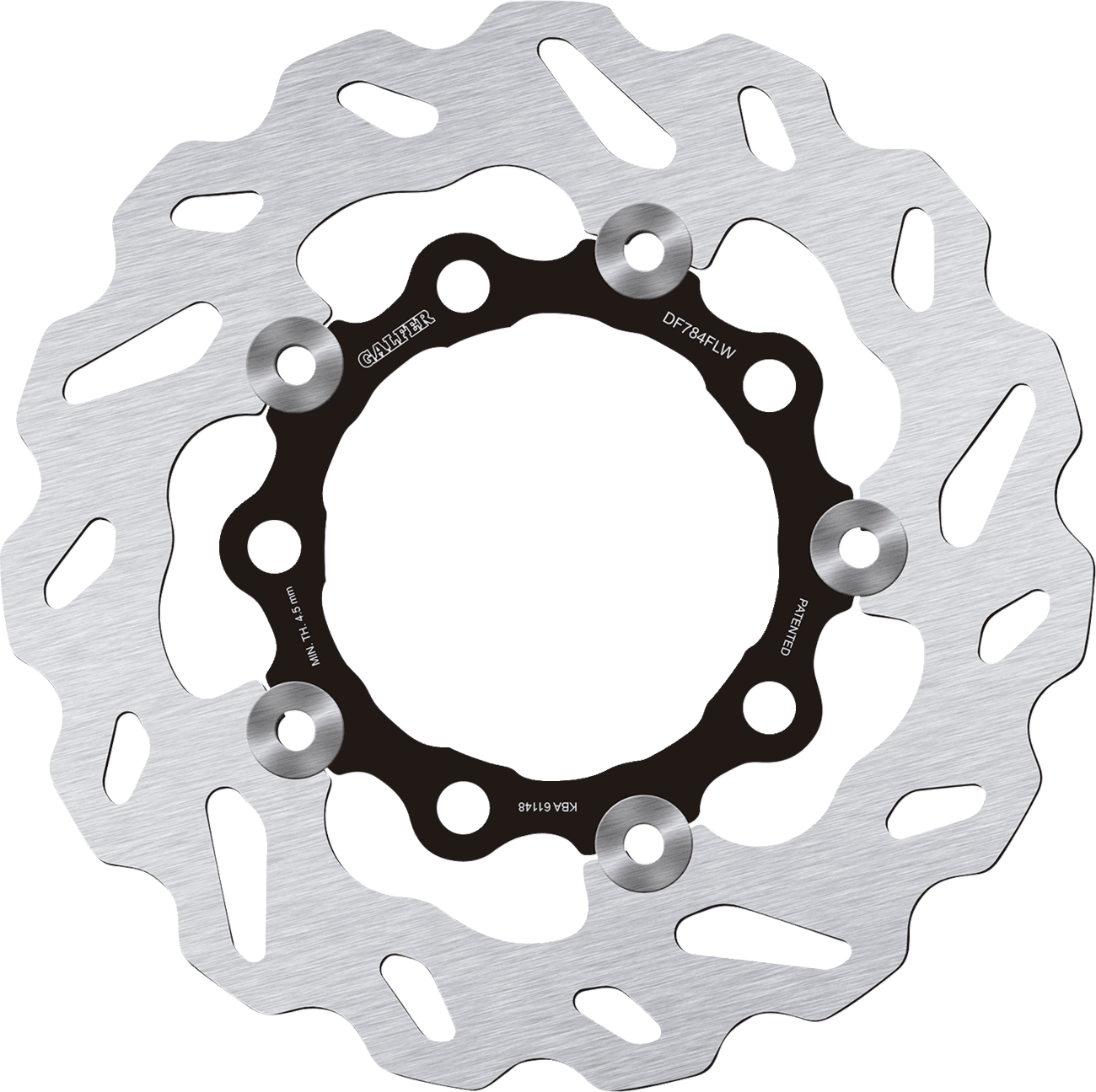 GALFER 1710-3879 Brake Rotor - Rear