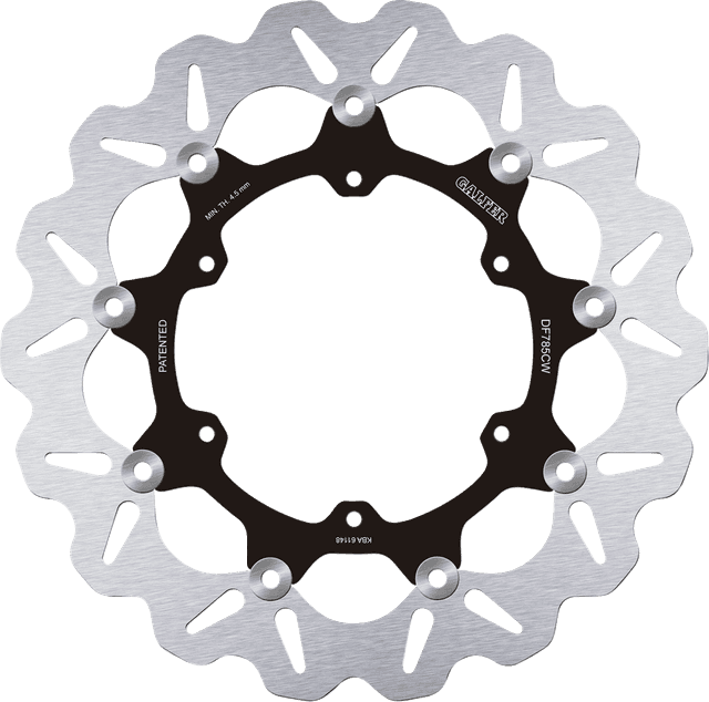 GALFER 1710-3880 Brake Rotor - Front/Rear