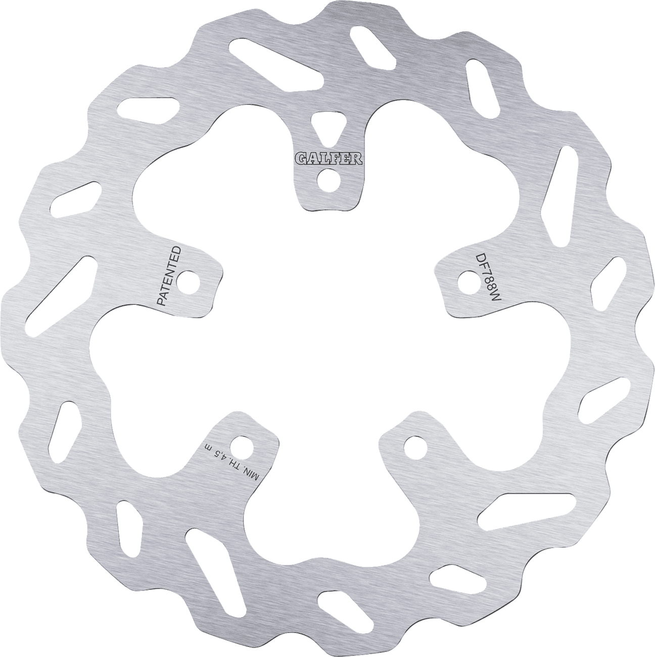 GALFER 1710-3883 Brake Rotor - Rear