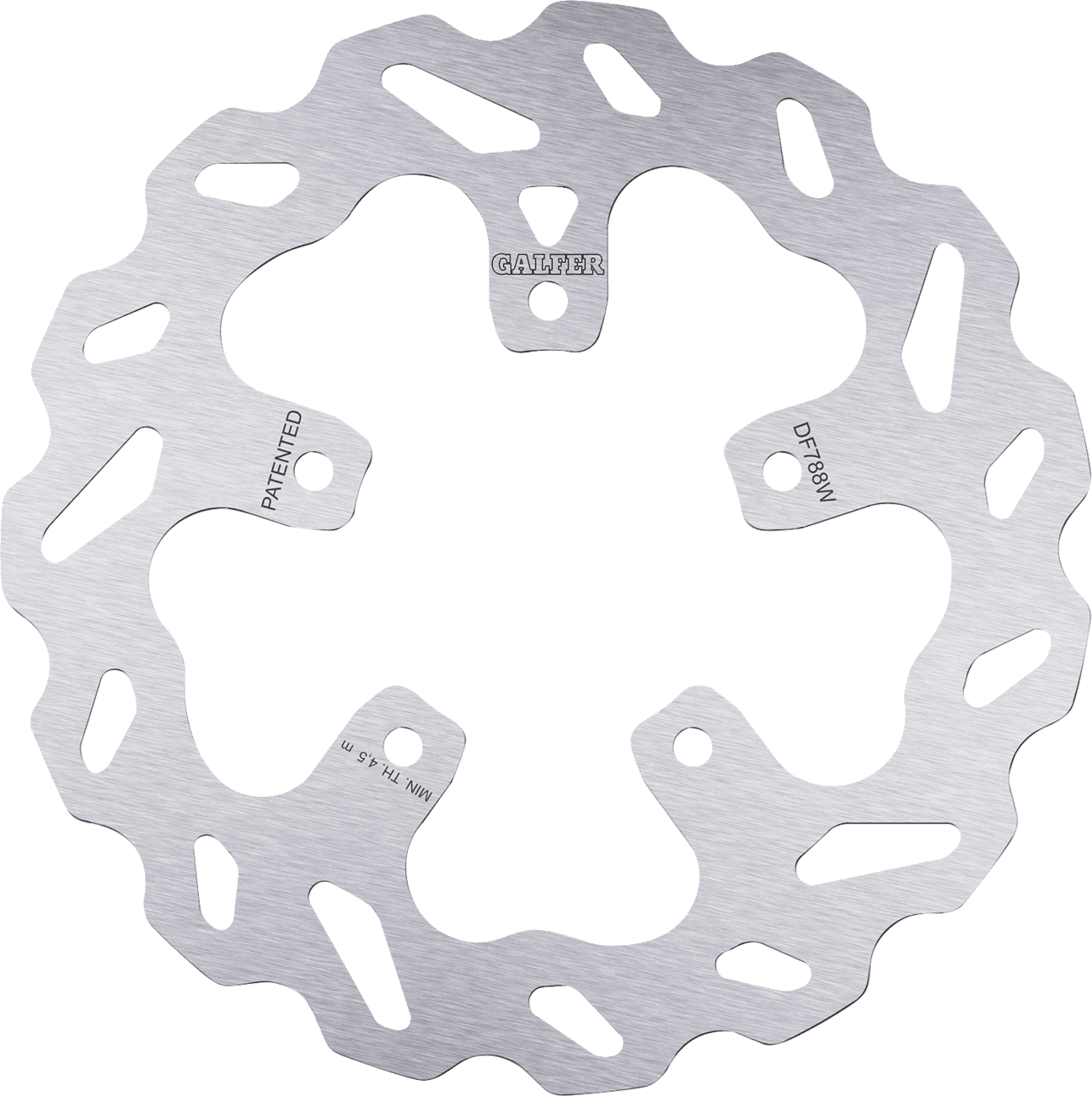 GALFER 1710-3883 Brake Rotor - Rear