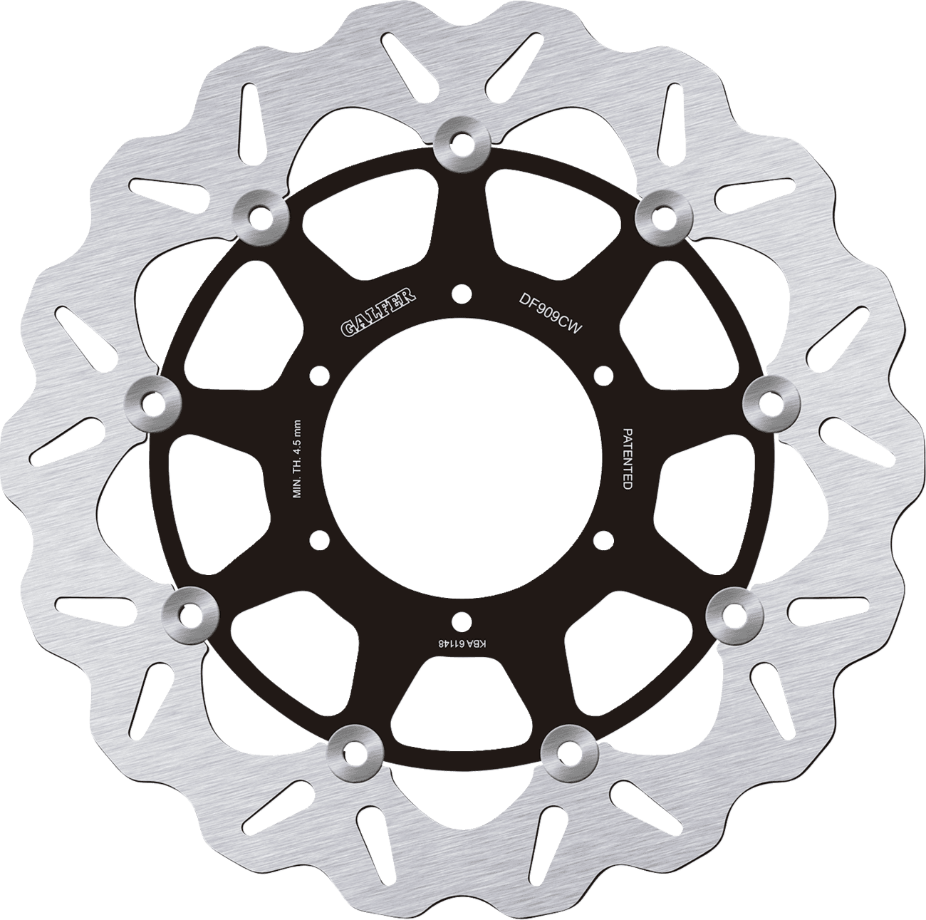 GALFER 1710-3894 Brake Rotor - Front