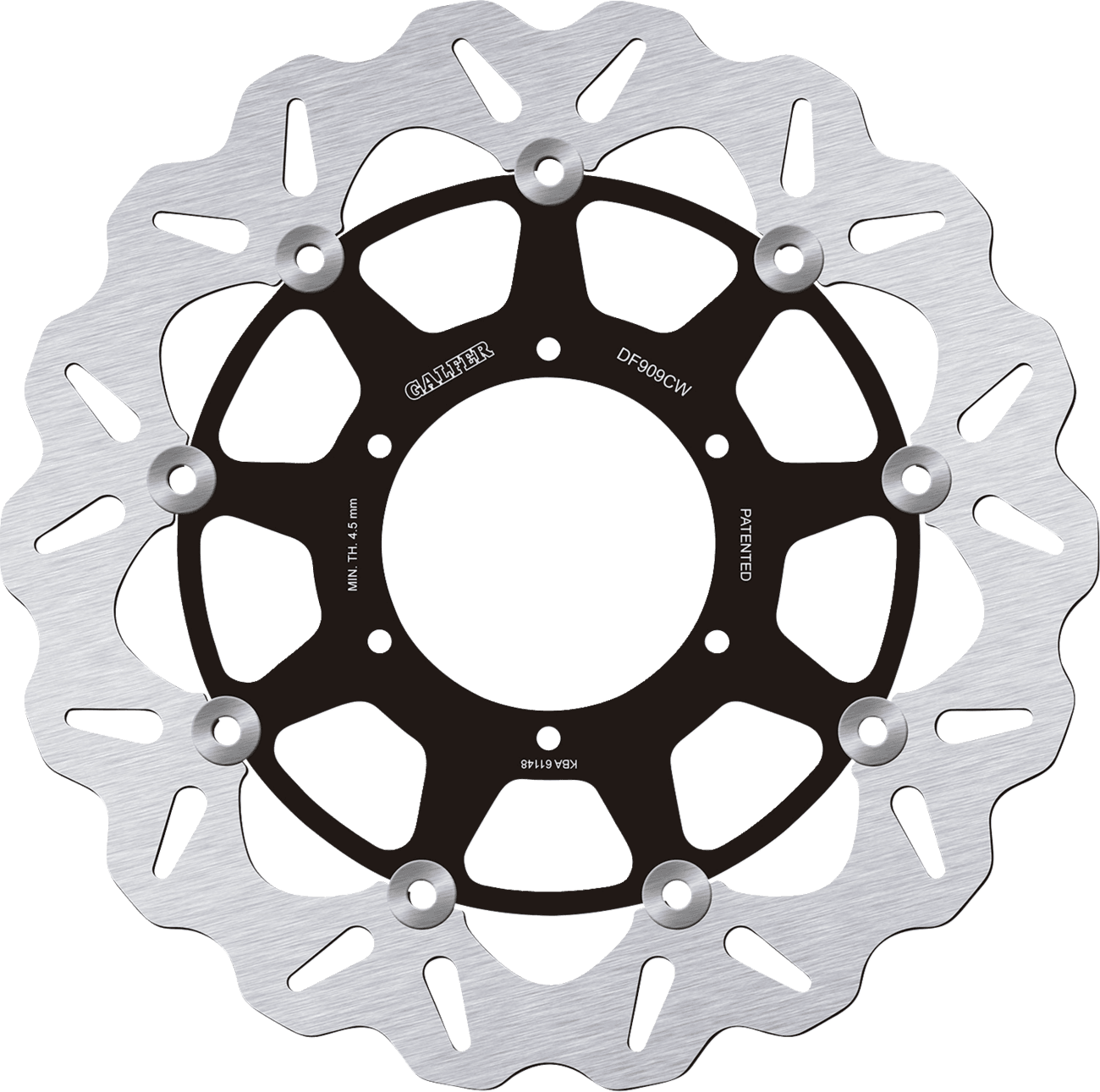 GALFER 1710-3894 Brake Rotor - Front