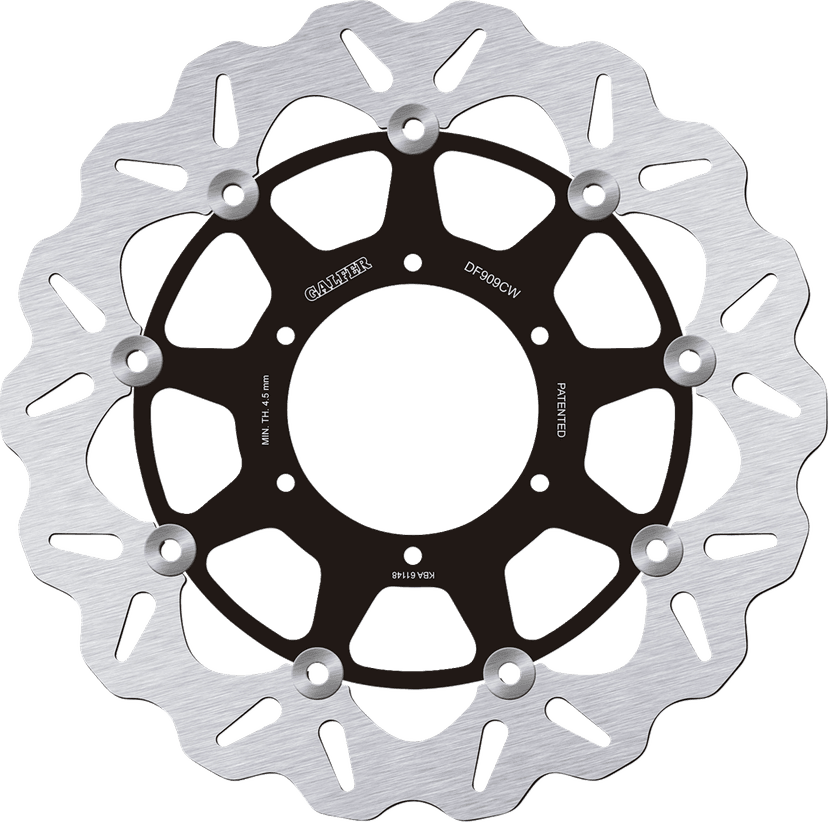 GALFER 1710-3894 Brake Rotor - Front