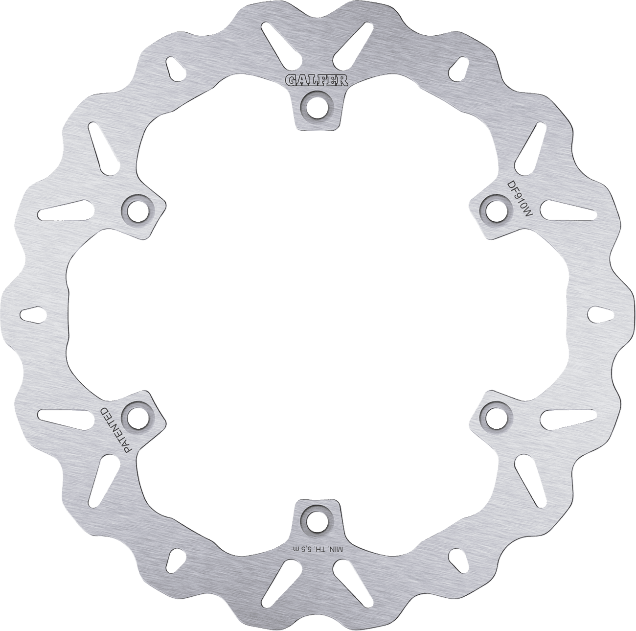 GALFER 1710-3895 Brake Rotor - Rear