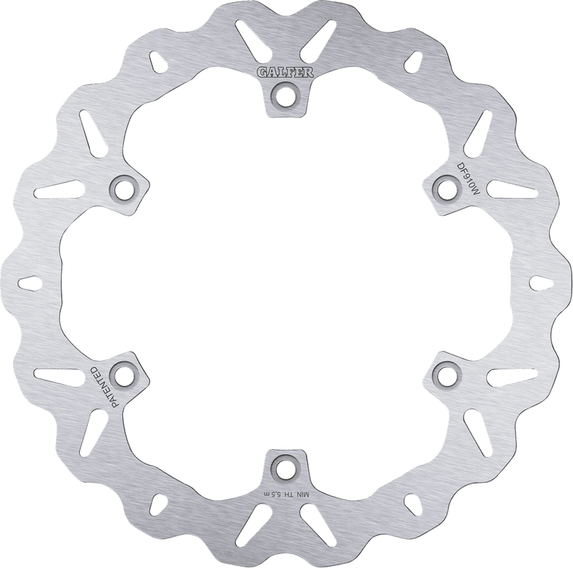 GALFER 1710-3895 Brake Rotor - Rear