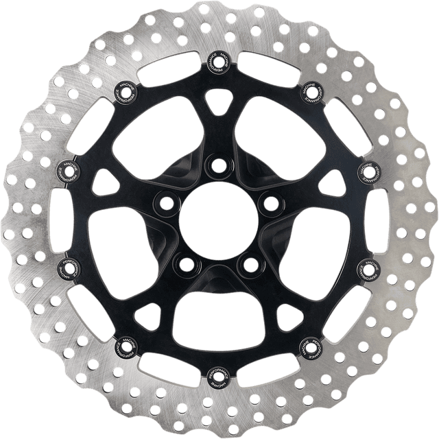 PERFORMANCE MACHINE (PM) 1710-3934 Dominator Rotor - Front - 13" - Black