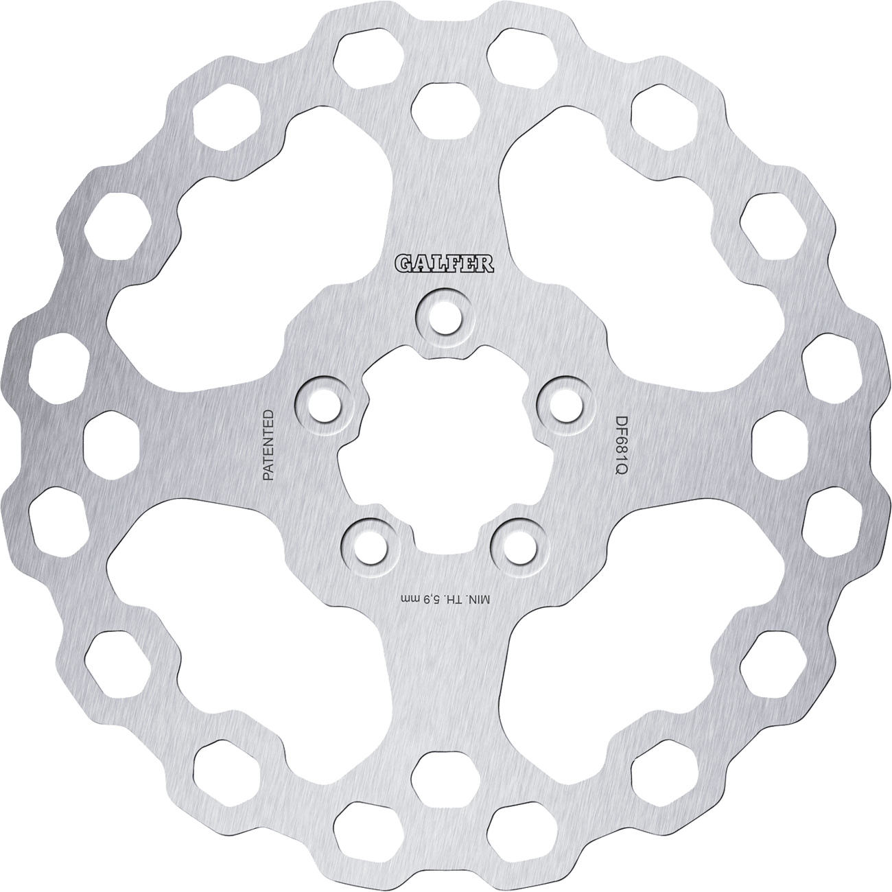GALFER 1710-4014 Rear Rotor - Cubiq™
