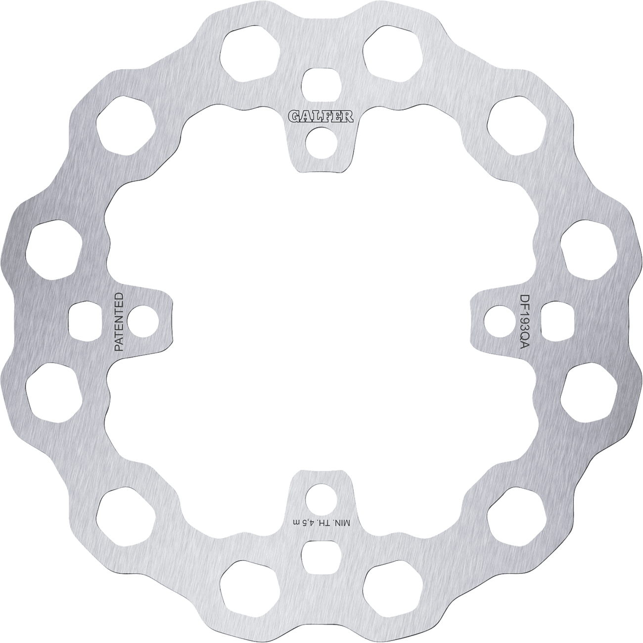 GALFER 1710-4031 Rear Rotor - Cubiq™